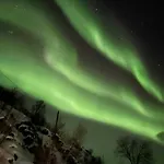 Midnight-sun And Northern-lights House By Ocean