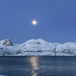 Midnight-sun And Northern-lights House By Ocean * Vestvagoy