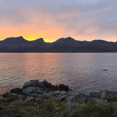 Midnight-sun And Northern-lights House By Ocean