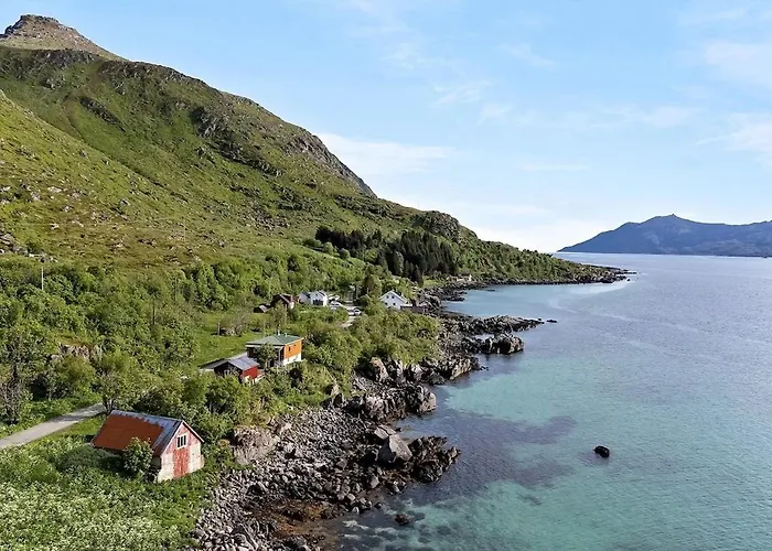 Midnight-sun And Northern-lights House By Ocean * Vestvagoy