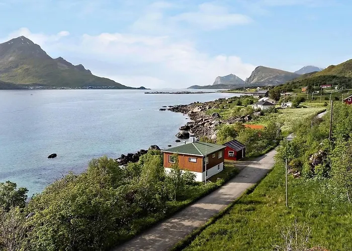 Hébergement de vacances Midnight-sun And Northern-lights House By Ocean Vestvagoy